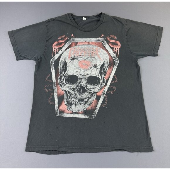 Vintage Y2K Bullet For My Valentine Rock Band Tee Emo Grunge Punk Album Tour Tee - Picture 1 of 12